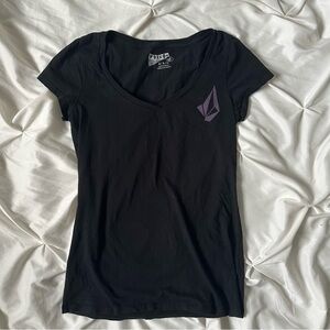 Volcom v-neck tee shirt